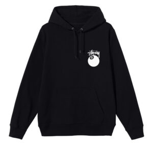 Stussy 8 Ball Hoodie - Black