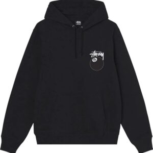 Stussy 8 Ball Hoodie - Black