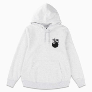 Stussy 8 Ball Hoodie - Gray