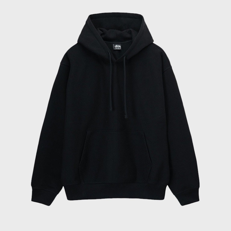 Stussy Applique Hoodie - Black