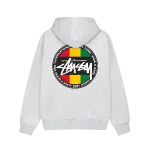 Stussy Zip-Up Hoodie - White