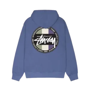 Stussy Zip-Up Hoodie - Blue