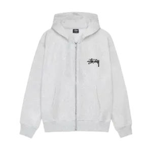 Stussy Zip-Up Hoodie - White