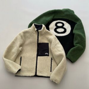 Stussy 8 Ball Sherpa Jacket