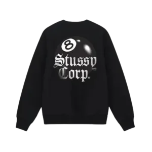 Stussy Corp Sweatshirt - Black